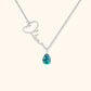 Kalligrafie Naam Geboortesteen Ketting