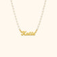 Gepersonaliseerde Parel Naam Ketting