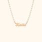 Gepersonaliseerde Parel Naam Ketting