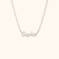 Gepersonaliseerde Parel Naam Ketting