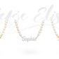 Gepersonaliseerde Parel Naam Ketting