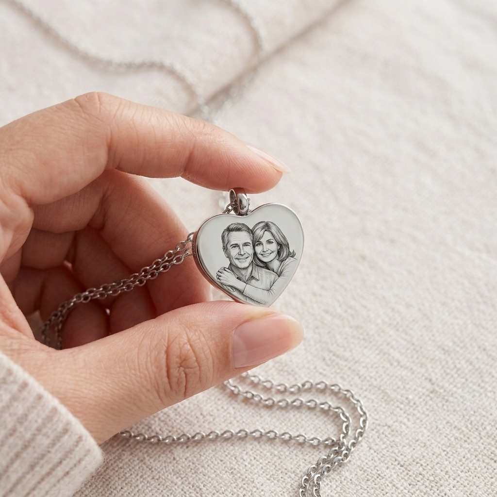 Gepersonaliseerde Herinnerings Urn Ketting
