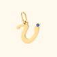 Gepersonaliseerde Initiaal Letter Bedel Hanger