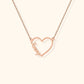 Gepersonaliseerde Hart Naam Ketting