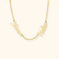 Gepersonaliseerde Multi Naam Ketting