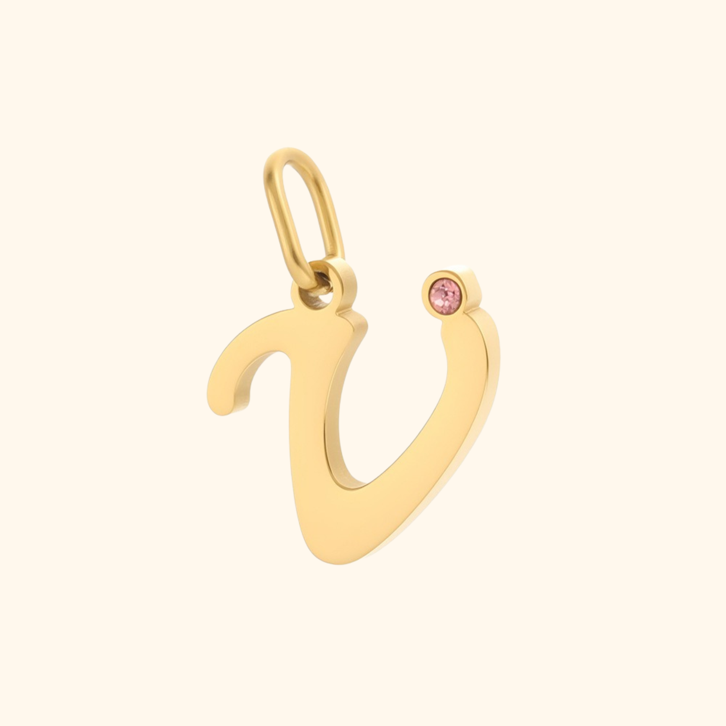Gepersonaliseerde Initiaal Letter Bedel Hanger