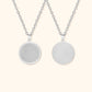 Hart & Rond Vormige Foto Ketting