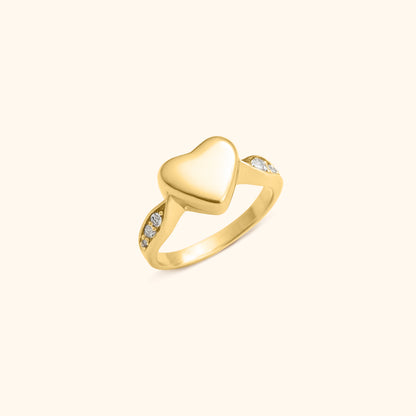 Eeuwig Hart Urn Ring met Geschenkkaart