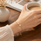 Gepersonaliseerde Naam Pootafdruk Armband