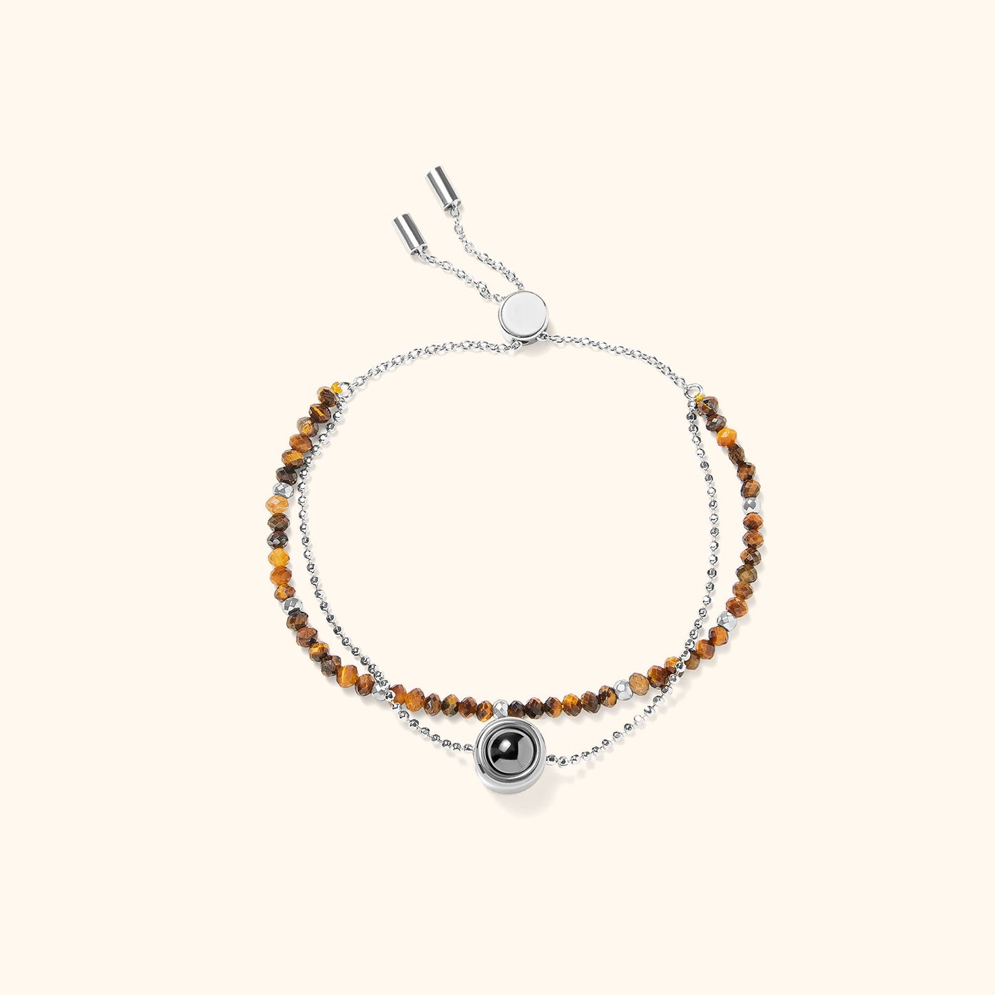 Gepersonaliseerde Kristal Projectie Armband