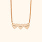 Gepersonaliseerde Hartvormige Gegraveerde Ketting
