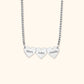 Gepersonaliseerde Hartvormige Gegraveerde Ketting