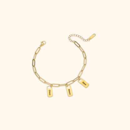 Gepersonaliseerde Naam Bedel Armband