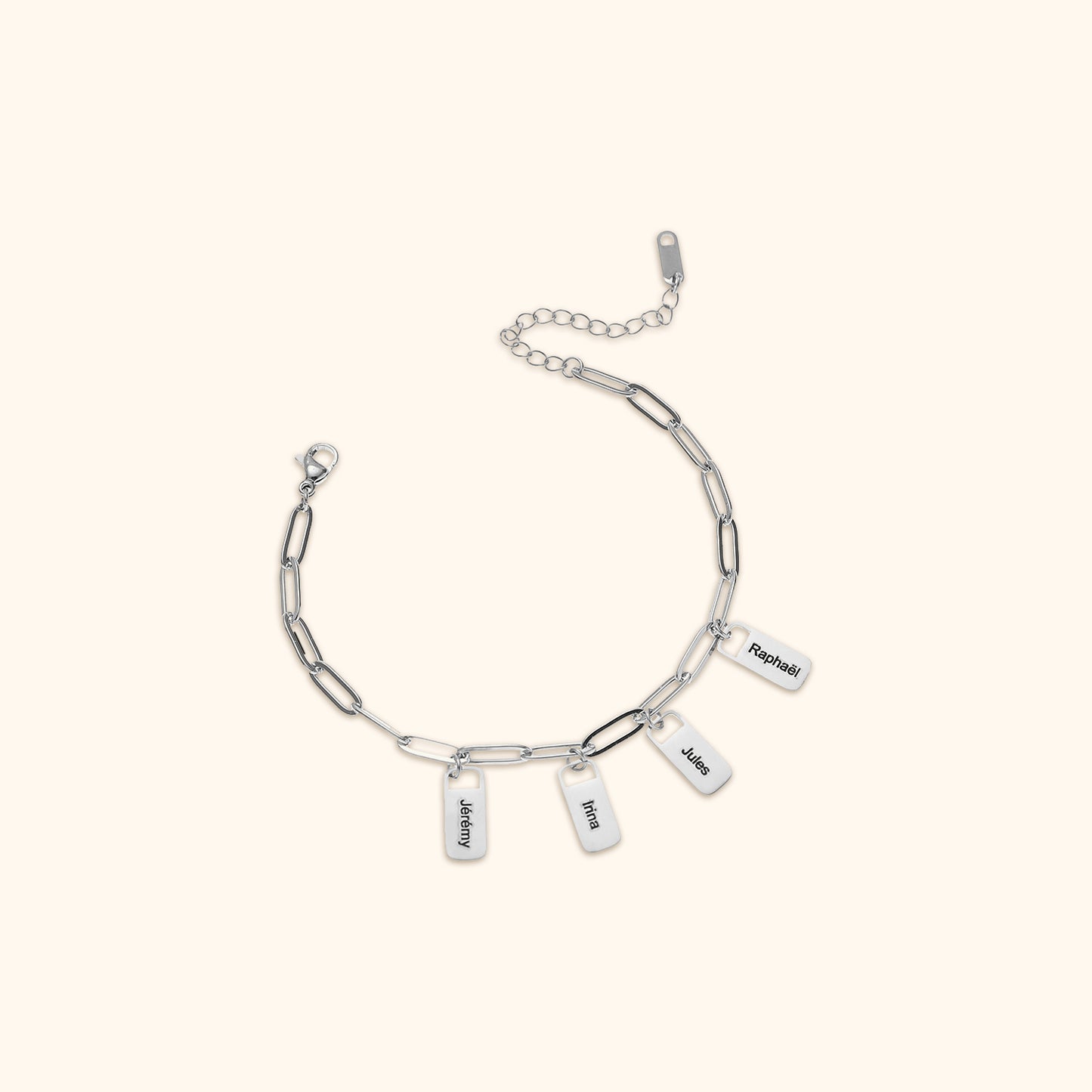 Gepersonaliseerde Naam Bedel Armband
