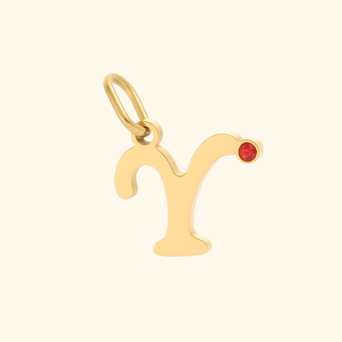 Gepersonaliseerde Initiaal Letter Bedel Hanger