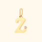 Gepersonaliseerde Initiaal Letter Bedel Hanger