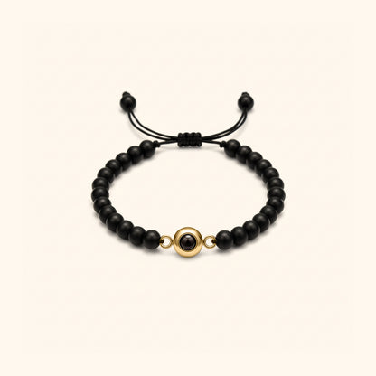 Elegante Pearl Foto Armband