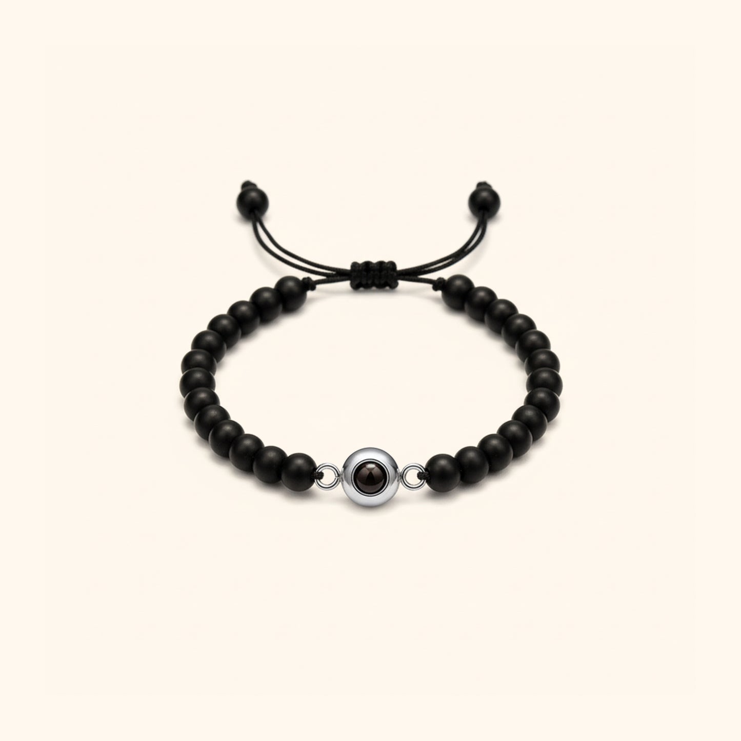Elegante Pearl Foto Armband