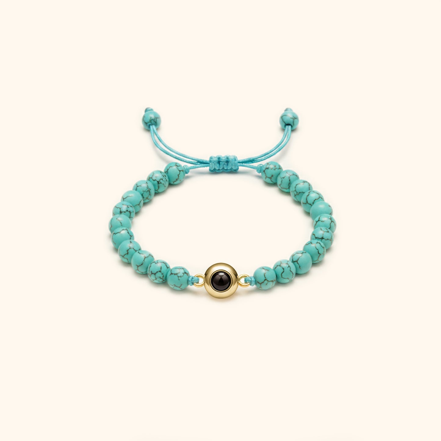 Elegante Pearl Foto Armband