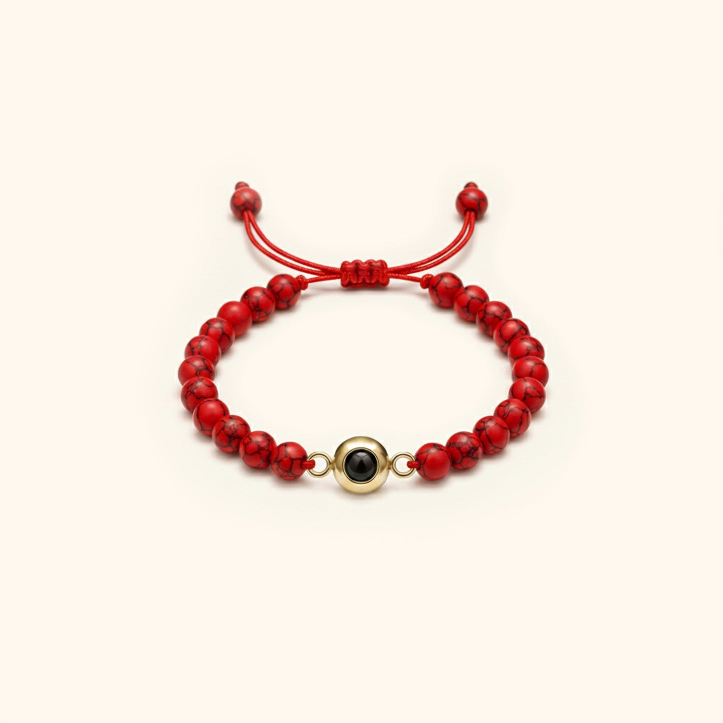 Elegante Pearl Foto Armband