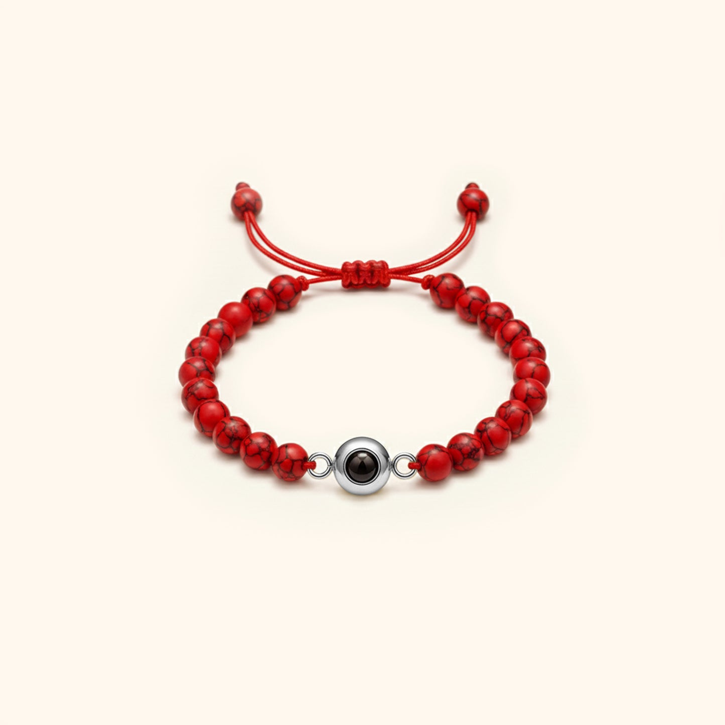 Elegante Pearl Foto Armband