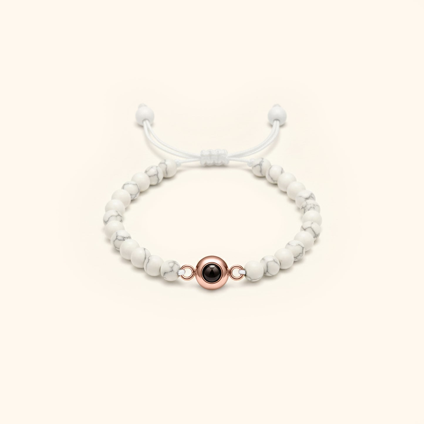 Elegante Pearl Foto Armband
