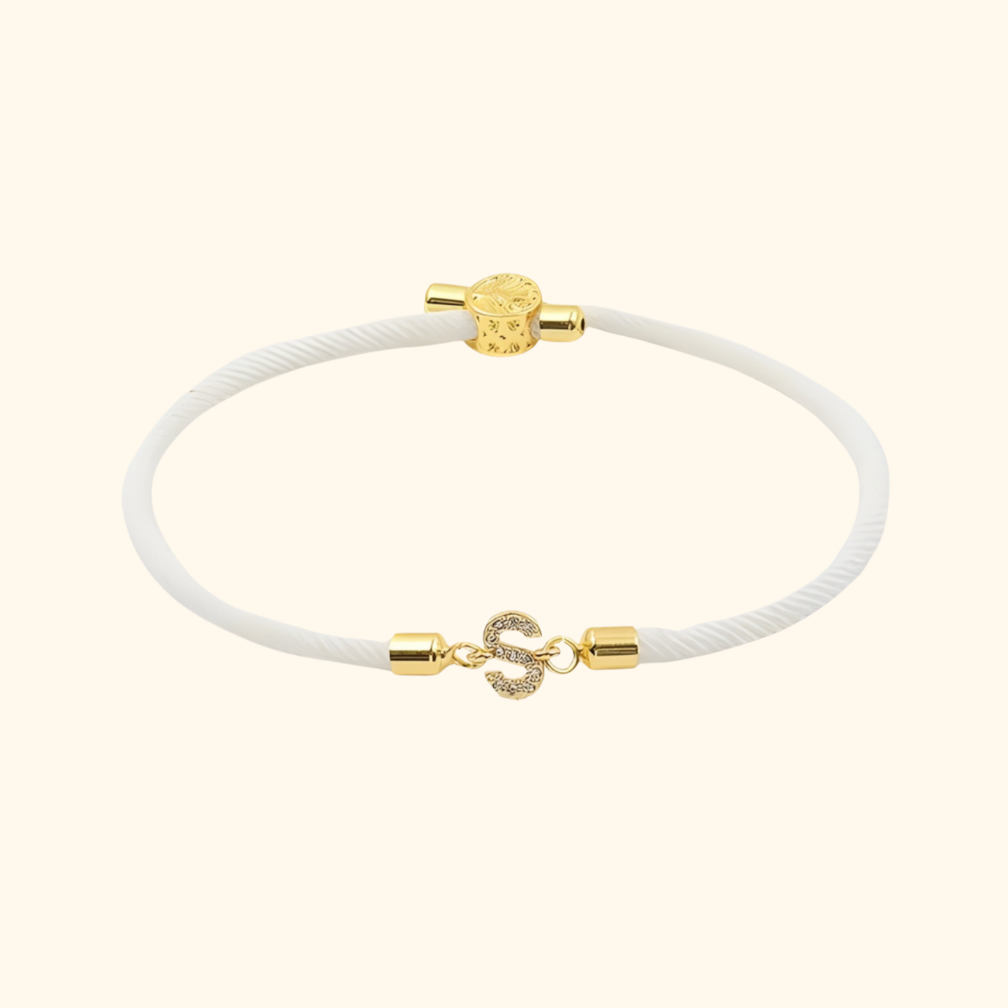 Elegante Initialen Bedel Armband