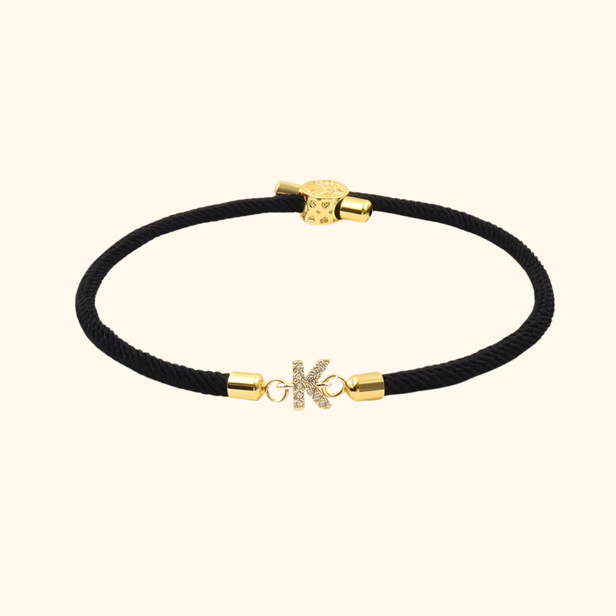 Elegante Initialen Bedel Armband