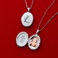 Gepersonaliseerde Gegraveerde Ovale Foto Ketting