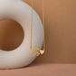 Gepersonaliseerde Twee Namen Hart Ketting