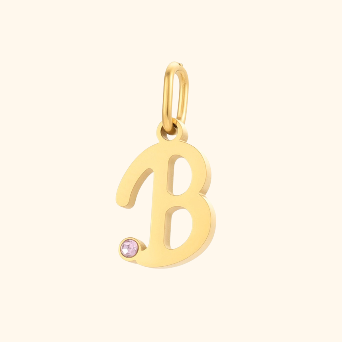 Gepersonaliseerde Initiaal Letter Bedel Hanger