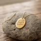 Gepersonaliseerde Gegraveerde Vingerafdruk Ketting