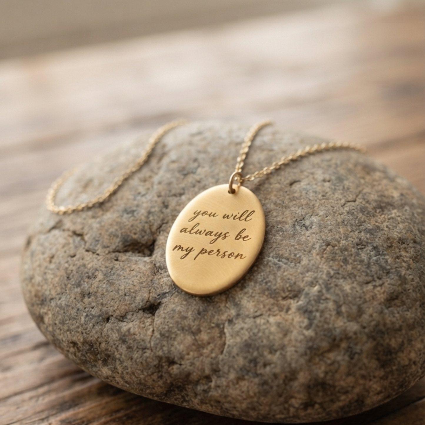 Gepersonaliseerde Gegraveerde Vingerafdruk Ketting