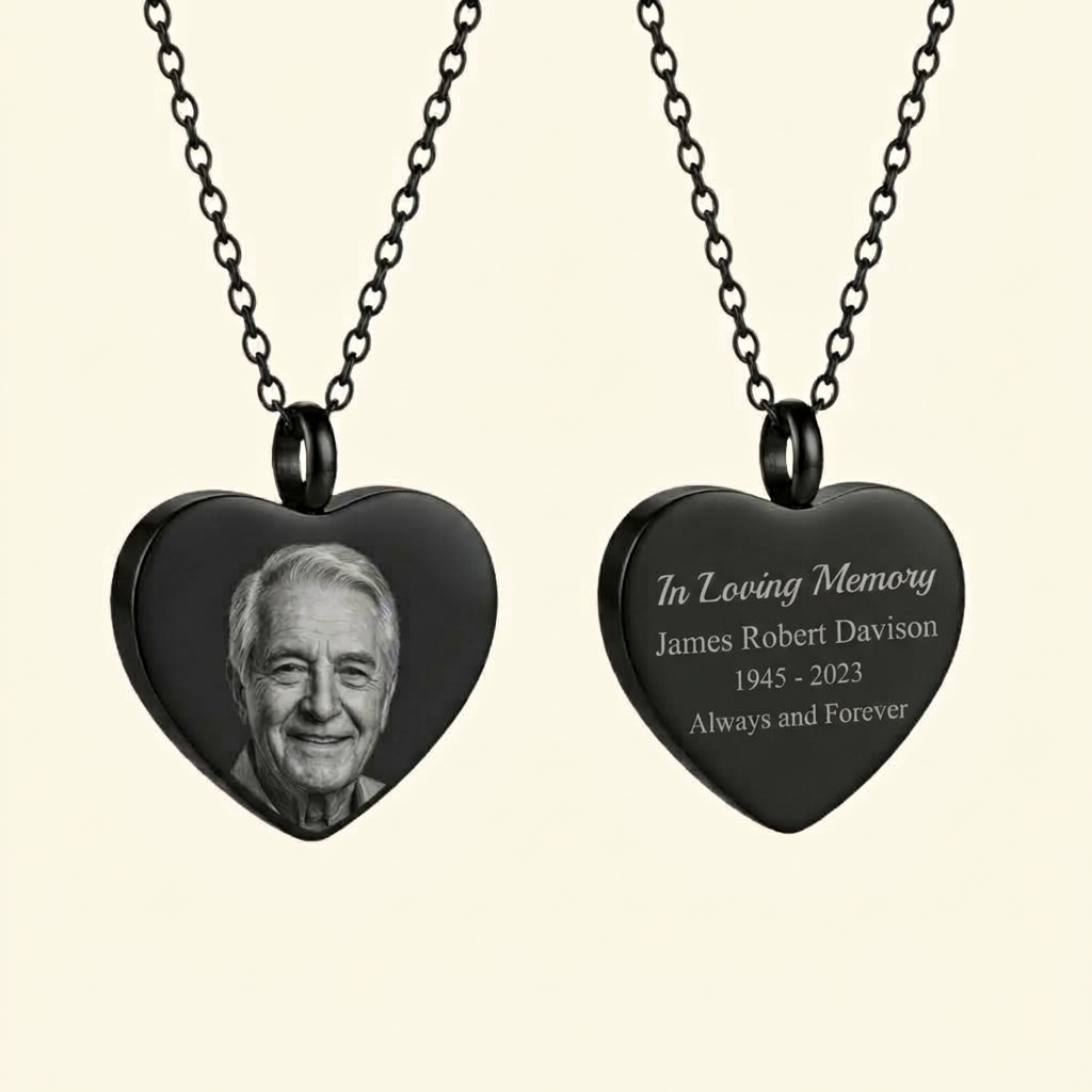 Gepersonaliseerde Herinnerings Urn Ketting