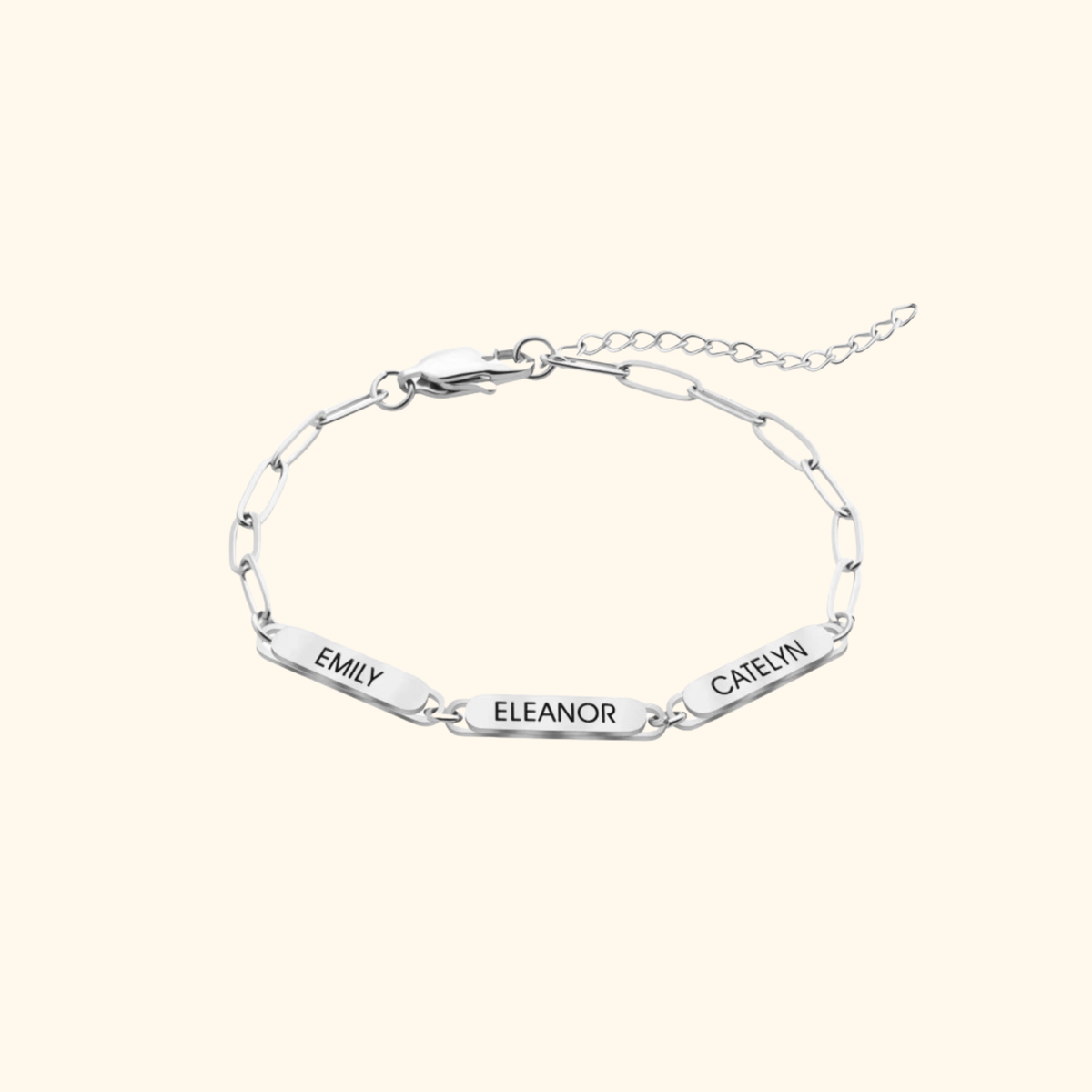 Gepersonaliseerde Schakel Charm Armband