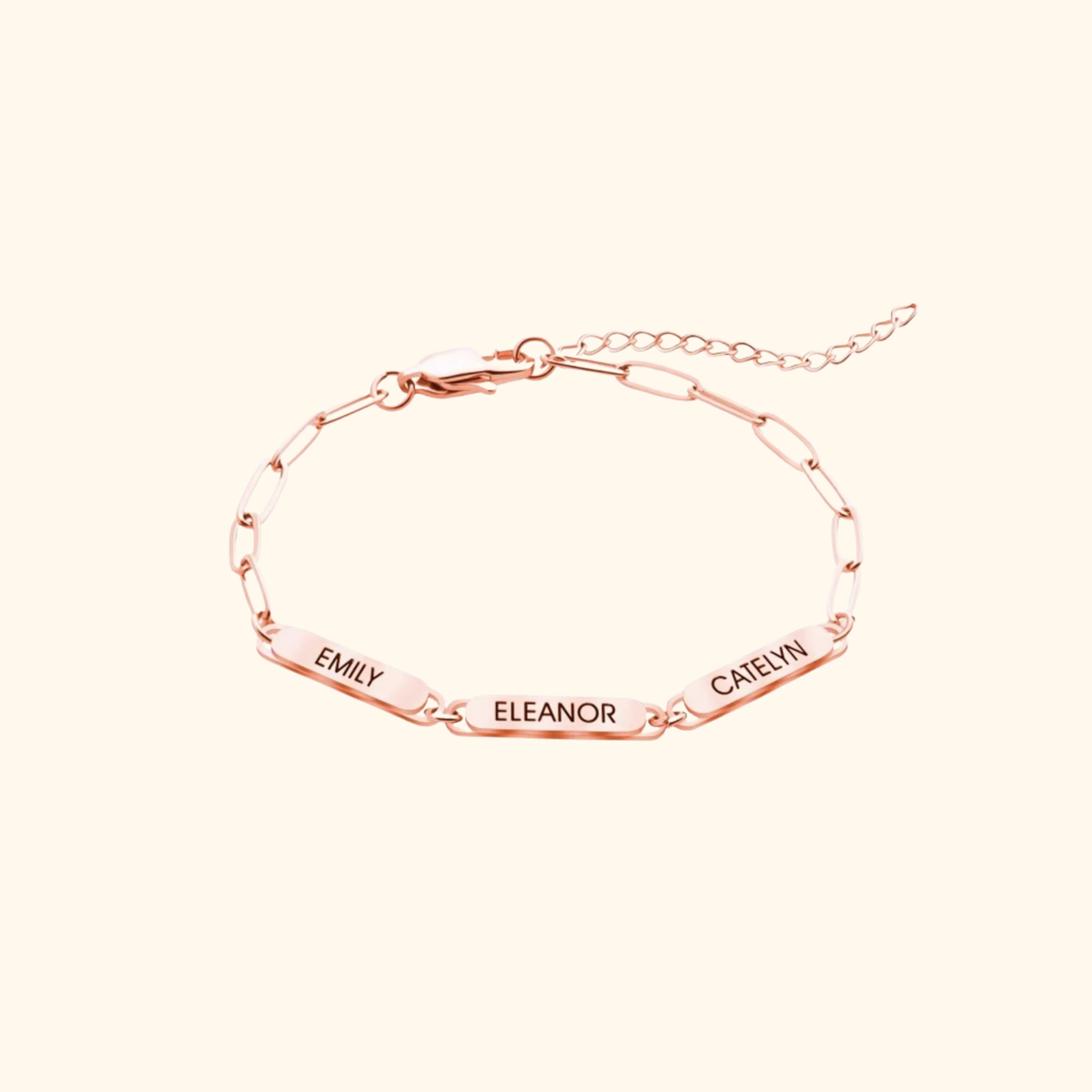 Gepersonaliseerde Schakel Charm Armband