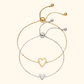 Elegante Matching Hartjes Armband