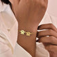 Gepersonaliseerde Naam Pootafdruk Armband