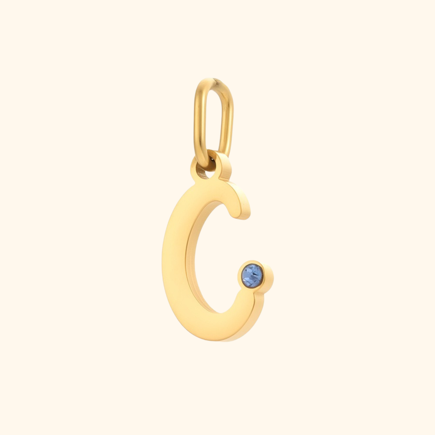 Gepersonaliseerde Initiaal Letter Bedel Hanger