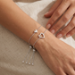 Elegante Matching Hartjes Armband