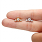 Minimalistische Trinity Spark Stud