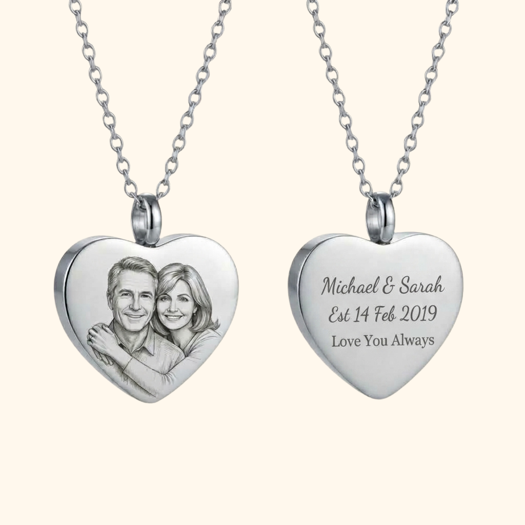 Gepersonaliseerde Herinnerings Urn Ketting