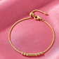 Gepersonaliseerde Morse Code Armband