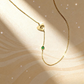 Pootafdruk Gegraveerde Ketting
