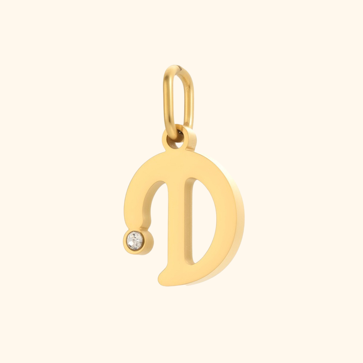 Gepersonaliseerde Initiaal Letter Bedel Hanger