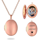 Gepersonaliseerde Gegraveerde Ovale Foto Ketting