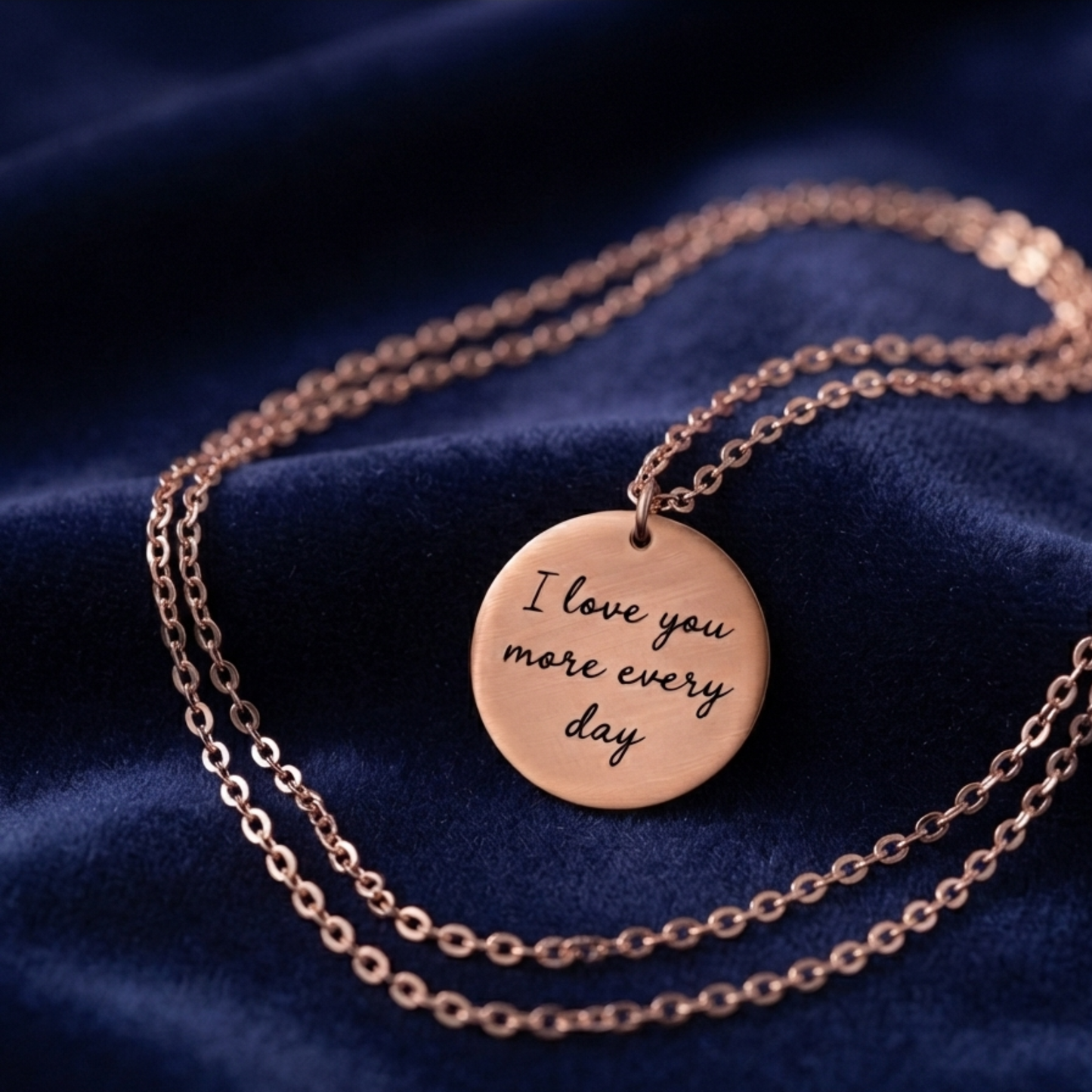 Gepersonaliseerde Gegraveerde Vingerafdruk Ketting