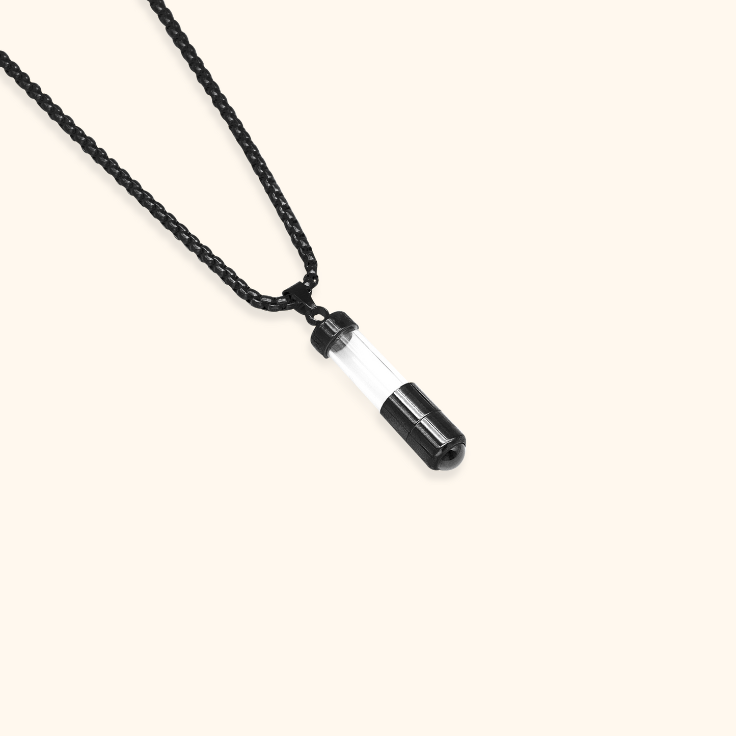 Memory Capsule Projection Necklace for Men