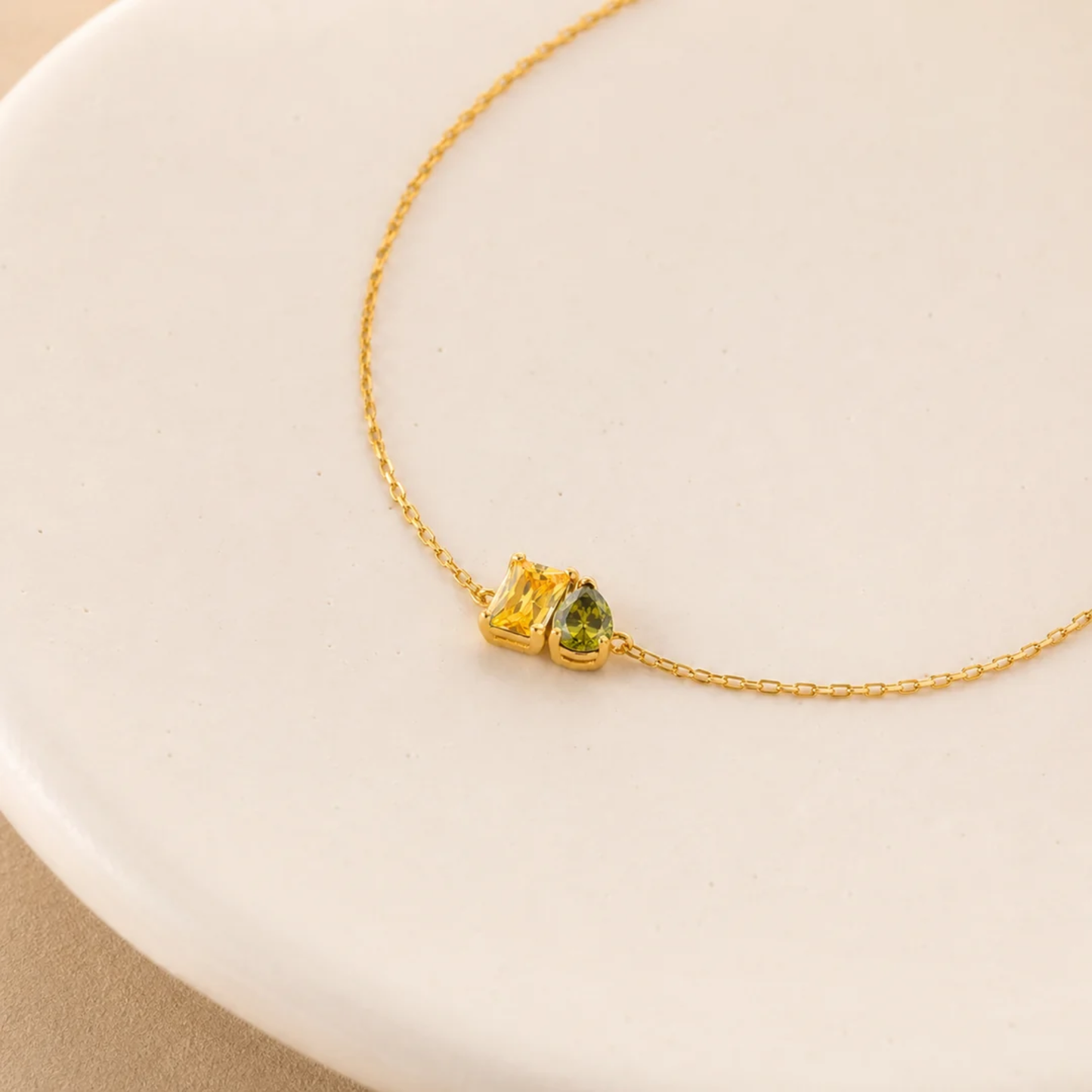 Voor Altijd Verbonden Geboortesteen Armband