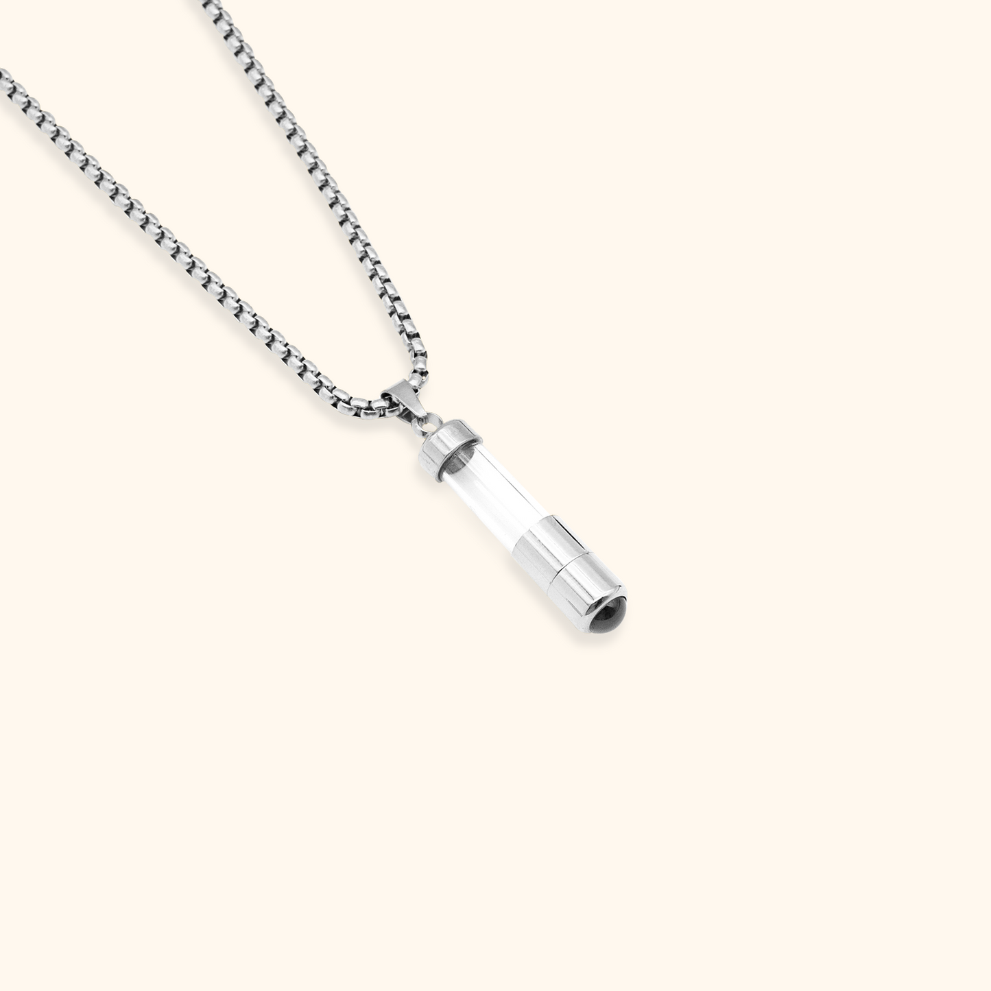 Memory Capsule Projection Necklace for Men